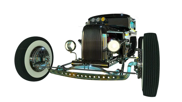 Hot Rod 3D Renderer — Stockfoto