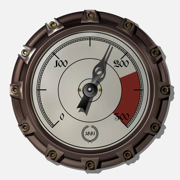 Dispositif de mesure vecteur — Image vectorielle