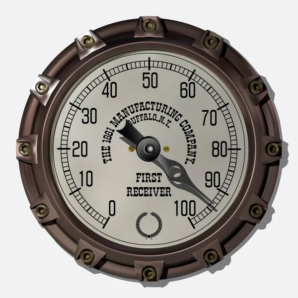 Dispositif de mesure vecteur — Image vectorielle