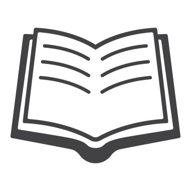 Kitap simgesi çizimini aç
