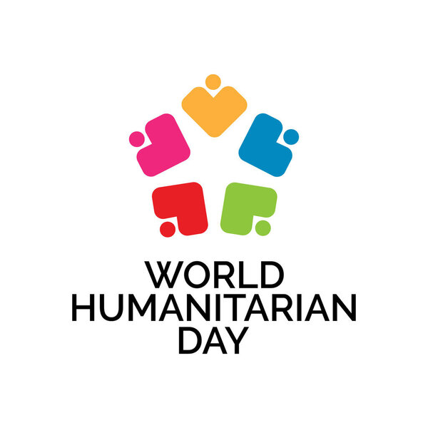 Векторная иллюстрация на тему Всемирного дня гуманитарной помощи отмечается ежегодно 19 августа по всему миру
.