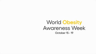Dünya Obezite Bilinci Haftası her yıl 15-19 Ekim tarihleri arasında kutlanır. Bu kutlama, dünya çapında obezite rakamlarının rahatsız edici bir şekilde artması ışığında önem taşıyor. canlandırma.