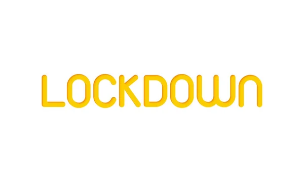 Conceito Covid Lockdown Coronavirus Lockdown Covid Fechamento Mundo Pandêmico Para —  Vetores de Stock