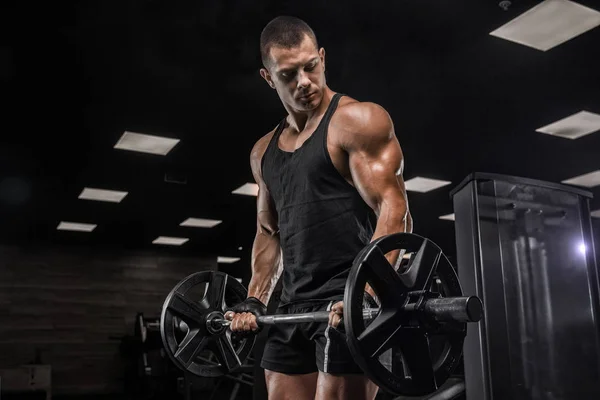 Man Gym Sportswear Diet Exercise — Stock Photo, Image