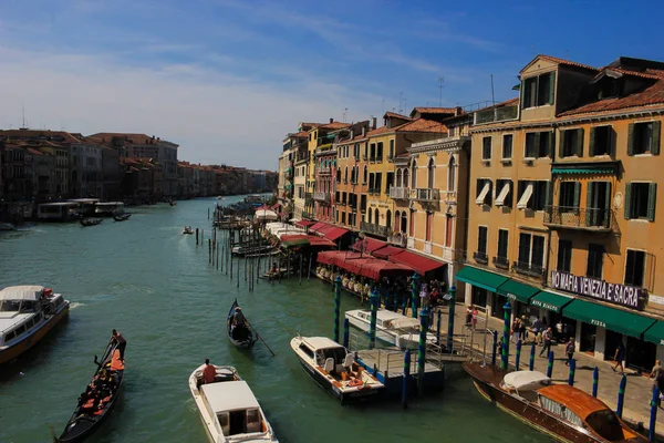 I canali di Venezia, Italia Foto Stock