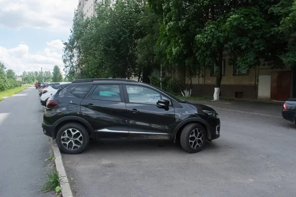 Ryssland Sankt Petersburg 2020 Renault Kaptur Tävlingens Provkörning Kaptur Renaults — Stockfoto