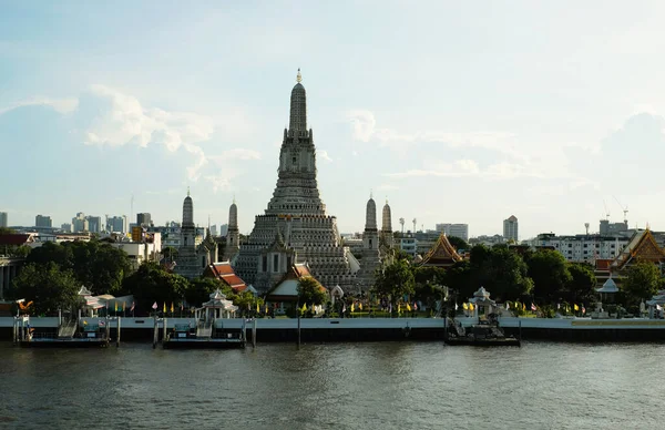 Wat Arun Tempel Van Dageraad Bangkok Thailand — Stockfoto