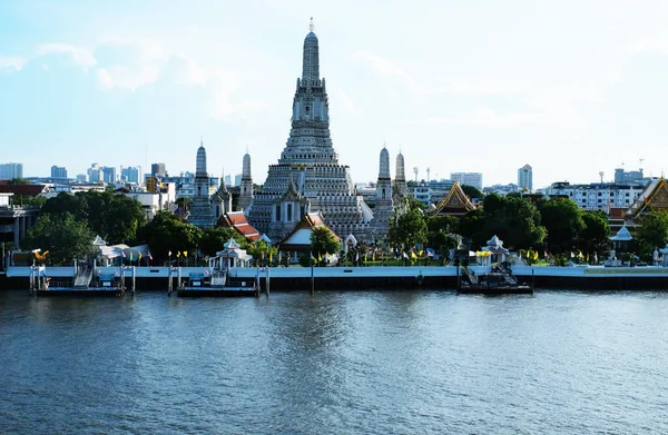 Wat Arun Tempel Van Dageraad Bangkok Thailand — Stockfoto