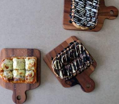 kahvaltı tost, Pizza Tost Ekmek, muz çikolatalı kızarmış ekmek, ekmek ile çikolata fıstık Tepesi