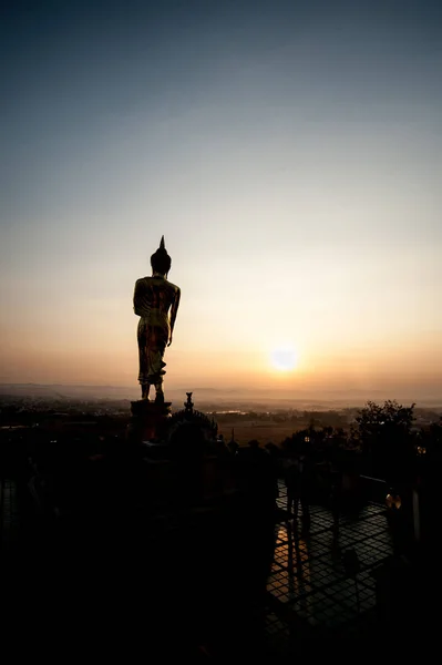 Wat Phra Kao Noi Buddhistischer Tempel Und Historische Stätte National — Stockfoto
