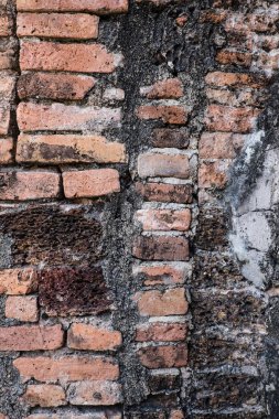 Eski tuğla duvar dokusu içinde arka plan resmi