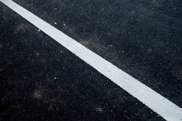 Yeni Beyaz Çizgi Yol Doku — Stok fotoğraf