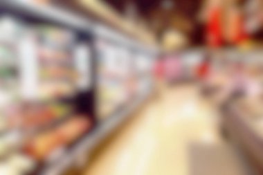 bulanık süpermarket arka plan