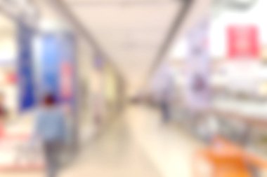 bulanık görüntü insanlar, mağaza ve alışveriş merkezi.