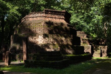 Wat Khong Chai Tarihi Parkı Kamphaeng Phet, Tayland 