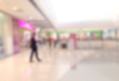 bulanık görüntü insanlar, mağaza ve alışveriş merkezi.