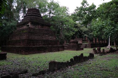 Wat Kamphaeng Ngam Tarihi Parkı Kamphaeng Phet, Tayland (
