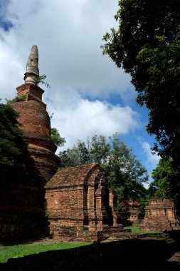 Wat Nong Langka Tarihi Parkı Nakhon Chum Kamphaeng Phet, T