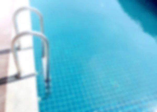 Blurred Abstract blurred outdoor swimming pool for background — Stock Photo, Image