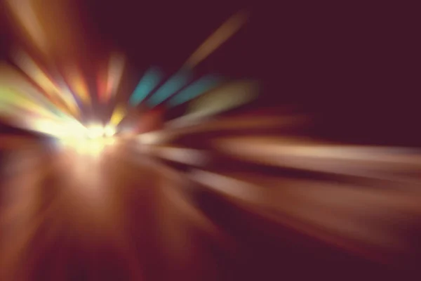 Blurry Illumination and night lights, car traffic motion blur — Stock Photo, Image