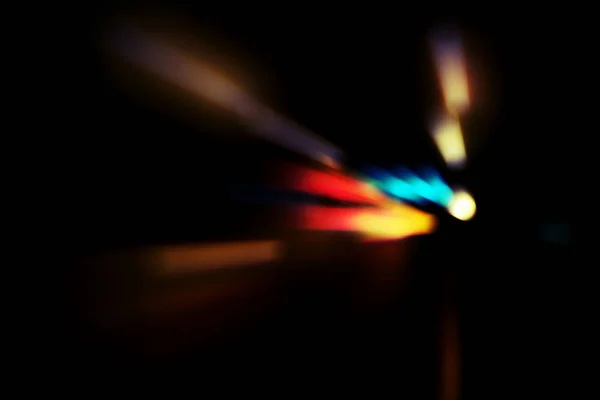 Розмитість Освітлення та нічні вогні, розмивання руху автомобіля — стокове фото