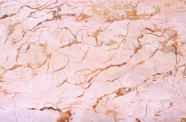 Pink marble texture with natural pattern for background