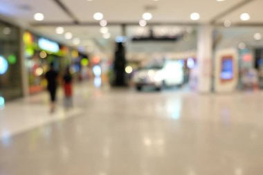 bulanık görüntü insanlar, mağaza ve alışveriş merkezi