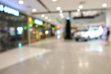 bulanık görüntü insanlar, mağaza ve alışveriş merkezi