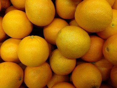 Bir pazarda taze mandalina portakal, doku arka plan