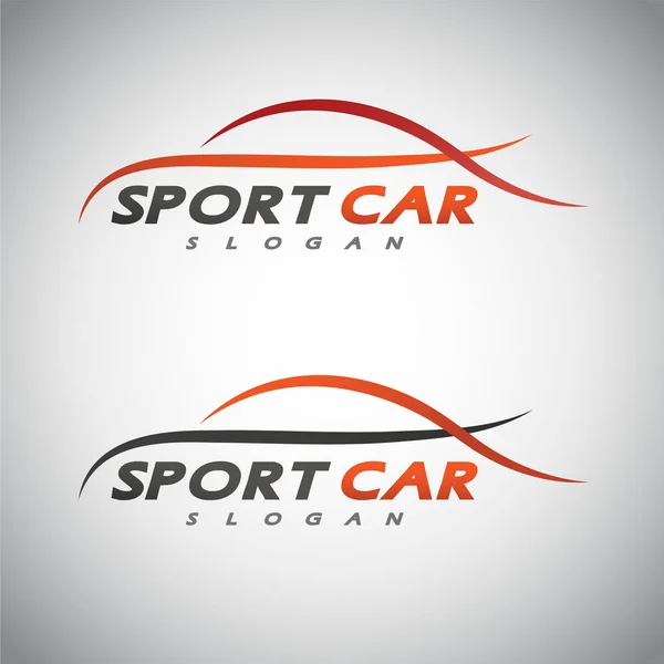 Astratto auto automobilistico argomenti concetto logo disegno vettoriale — Vettoriale Stock