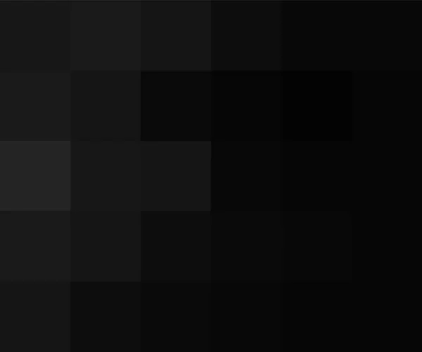 Black color abstract squares background, dark banner template ep — ストックベクタ