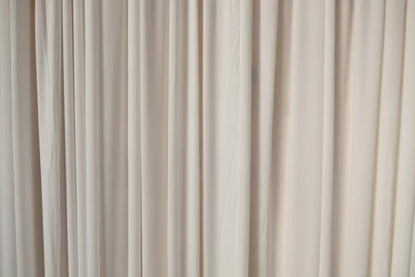 White curtain, room background