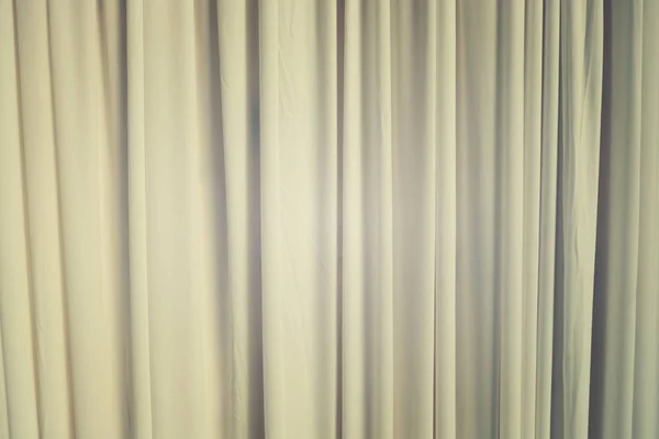 White curtain, room background