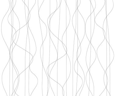 El çizgileri olan soyut çizgi deseni. Dalgalı çizgili vektör çizimi