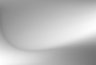 Gradyan gri soyut arkaplan. Bulanık gri renk, parlak ışık efekti holografik, gümüş grafik yumuşak tasarım duvar kağıdı, vektör illüstrasyonu