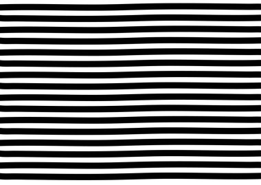 Beyaz arkaplanda yatay siyah çizgiler. Vektör çizgileri deseni - tasarımınız için basit doku. EPS10 vektörü