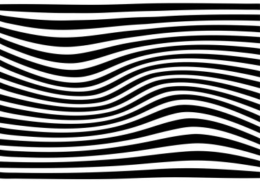 Wave Stripe Arkaplanı - tasarımınız için basit doku. EPS10 vektörü