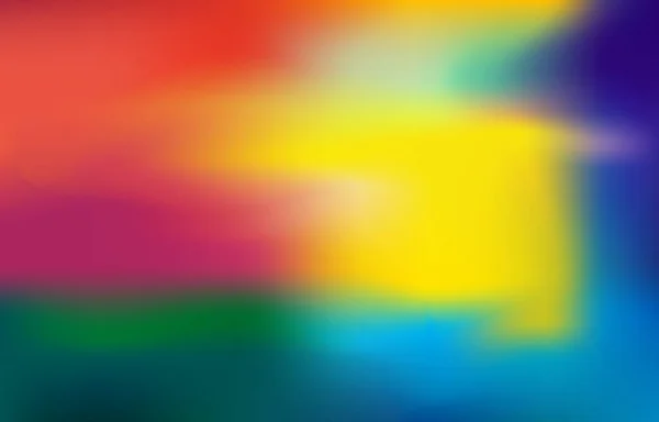 Fondo Malla Degradado Borroso Abstracto Colores Arcoíris Brillantes Plantilla Banner — Vector de stock