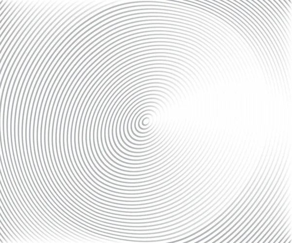 Elementos Concéntricos Del Círculo Fondos Patrón Círculo Abstracto Gráficos Blanco — Vector de stock