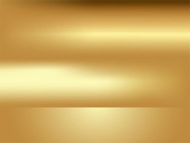 Boş altın gradyan stüdyo odası. Yaratıcı projeniz için telif alanı olan lüks bir çerçeve. Vektör illüstrasyonu EPS 10