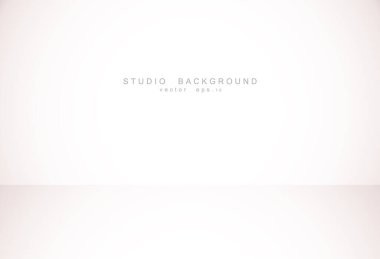 Soyut lüks boş pastel kahverengi gradyan, sınır kahverengi vignette, stüdyo fon ürünü, iş arkaplanı. Vektör İllüstrasyonu.