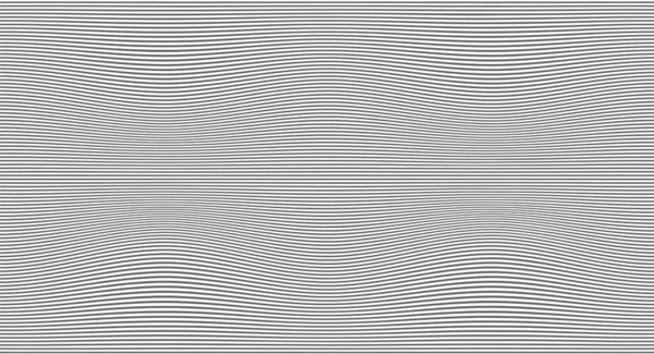 Fond Rayé Vague Noir Blanc Texture Simple Pour Votre Design — Image vectorielle