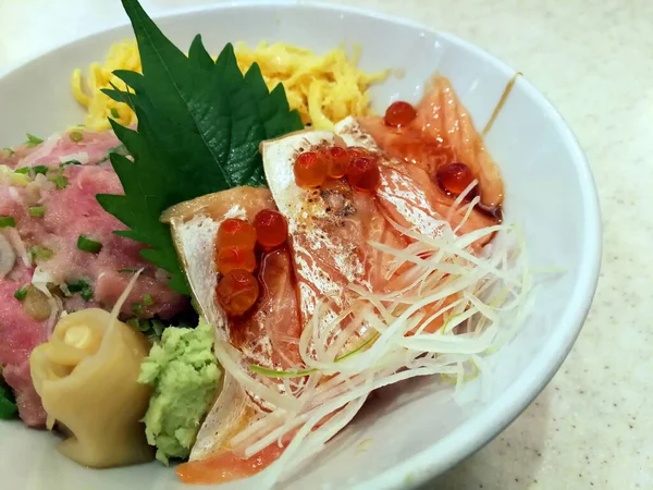 Grilled Salmon Rice Japanese Food — Stock Photo, Image