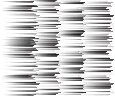 Hız çizgileri Uçan parçacıklar Kusursuz desen, Manga grafik deseni ile savaş, beyaz arkaplanda çizgi roman hızı yatay çizgileri