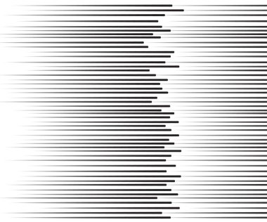 Hız çizgileri Uçan parçacıklar Kusursuz desen, Manga grafik deseni ile savaş, beyaz arkaplanda çizgi roman hızı yatay çizgileri