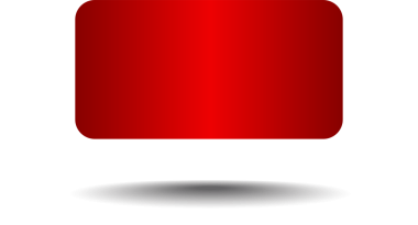 Gölgeli, pankartlı, etiketli kırmızı boş kağıt kırıntıları