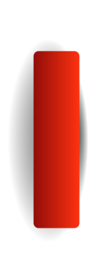 Gölgeli, pankartlı, etiketli kırmızı boş kağıt kırıntıları