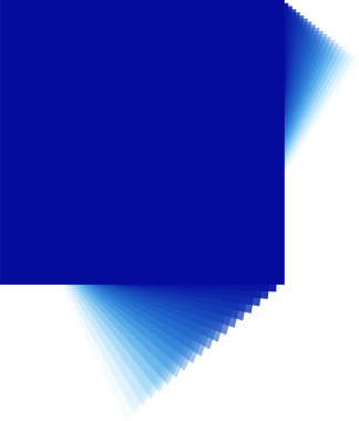 Gelecekçi mavi kare çerçeve. Dijital teknoloji kavramı