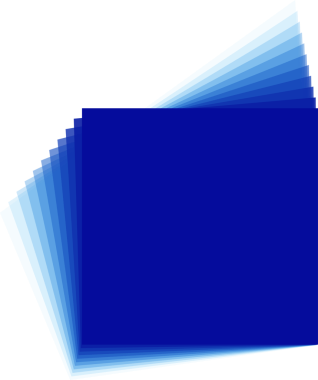 Gelecekçi mavi kare çerçeve. Dijital teknoloji kavramı