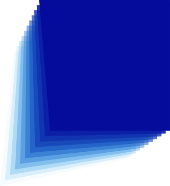 Gelecekçi mavi kare çerçeve. Dijital teknoloji kavramı